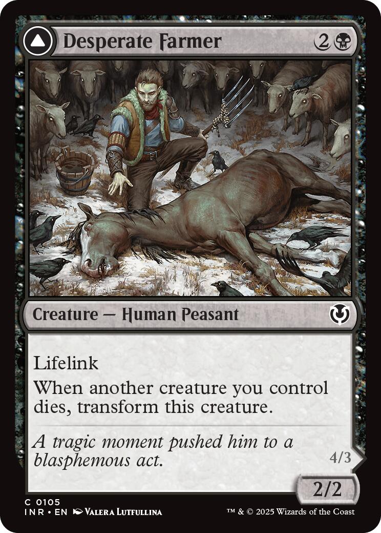 Desperate Farmer // Depraved Harvester [Innistrad Remastered] | Exor Games Summserside