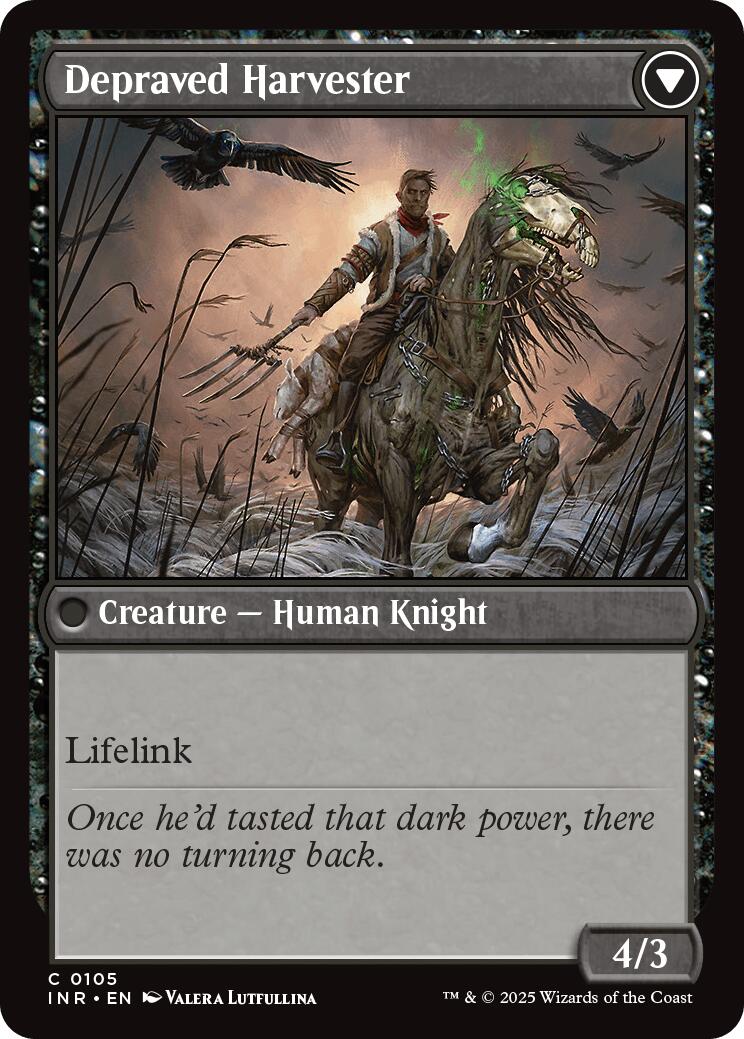 Desperate Farmer // Depraved Harvester [Innistrad Remastered] | Exor Games Summserside