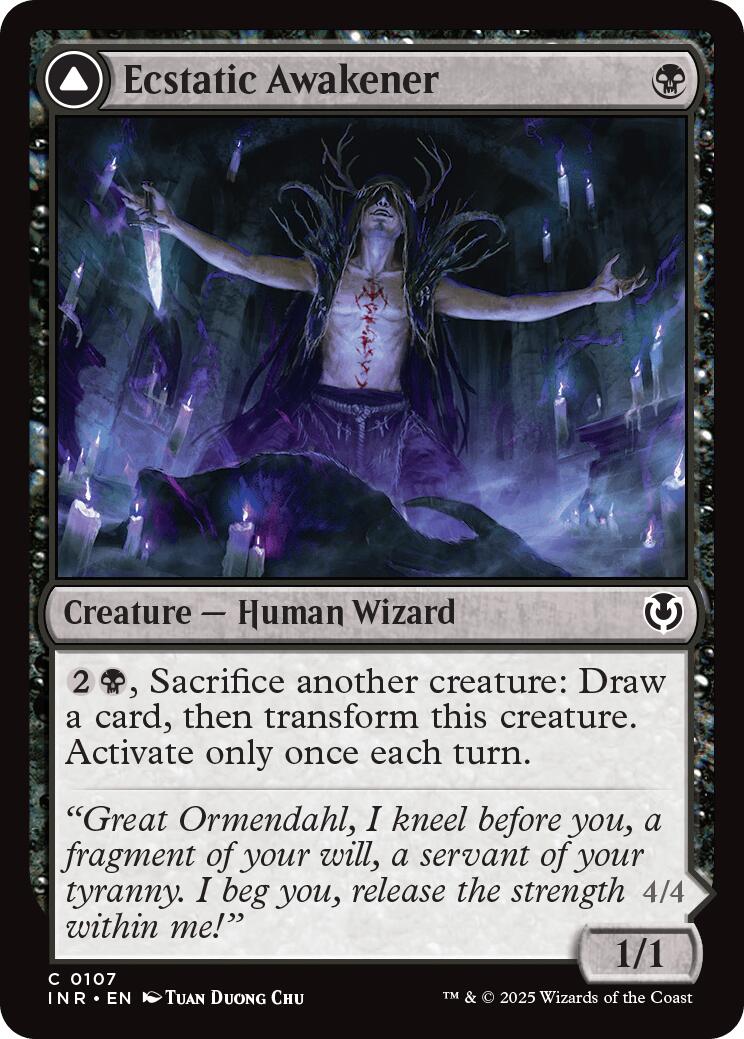 Ecstatic Awakener // Awoken Demon [Innistrad Remastered] | Exor Games Summserside