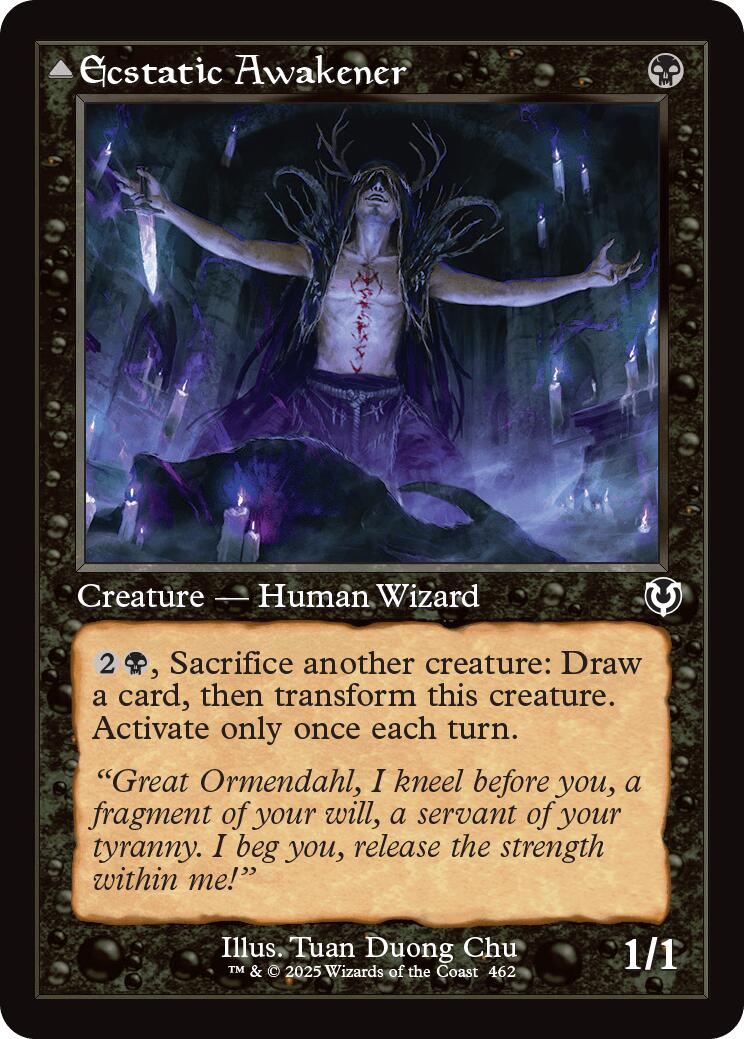Ecstatic Awakener // Awoken Demon (Retro Frame) [Innistrad Remastered] | Exor Games Summserside