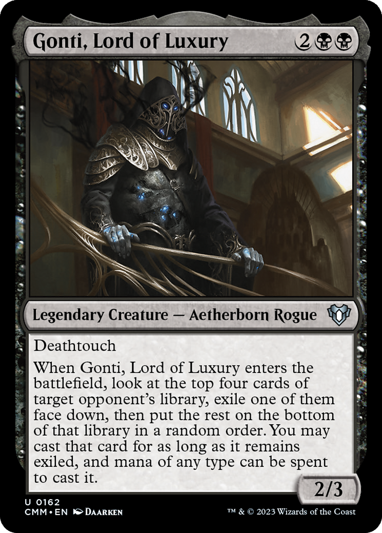 Gonti, Lord of Luxury [Commander Masters] | Exor Games Summserside