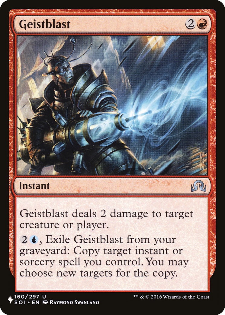 Geistblast [The List] | Exor Games Summserside