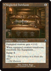 Neglected Heirloom (Retro Frame) [Innistrad Remastered] | Exor Games Summserside