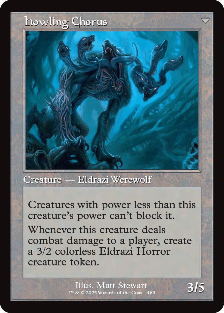 Shrill Howler // Howling Chorus (Retro Frame) [Innistrad Remastered] | Exor Games Summserside