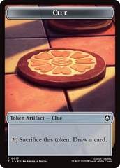 Monk // Clue (0017) Double-Sided Token [Avatar: The Last Airbender Tokens] | Exor Games Summserside