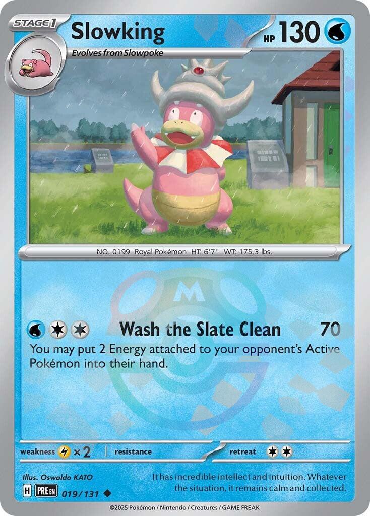Slowking (019/131) (Master Ball Pattern) [Scarlet & Violet: Prismatic Evolutions] | Exor Games Summserside