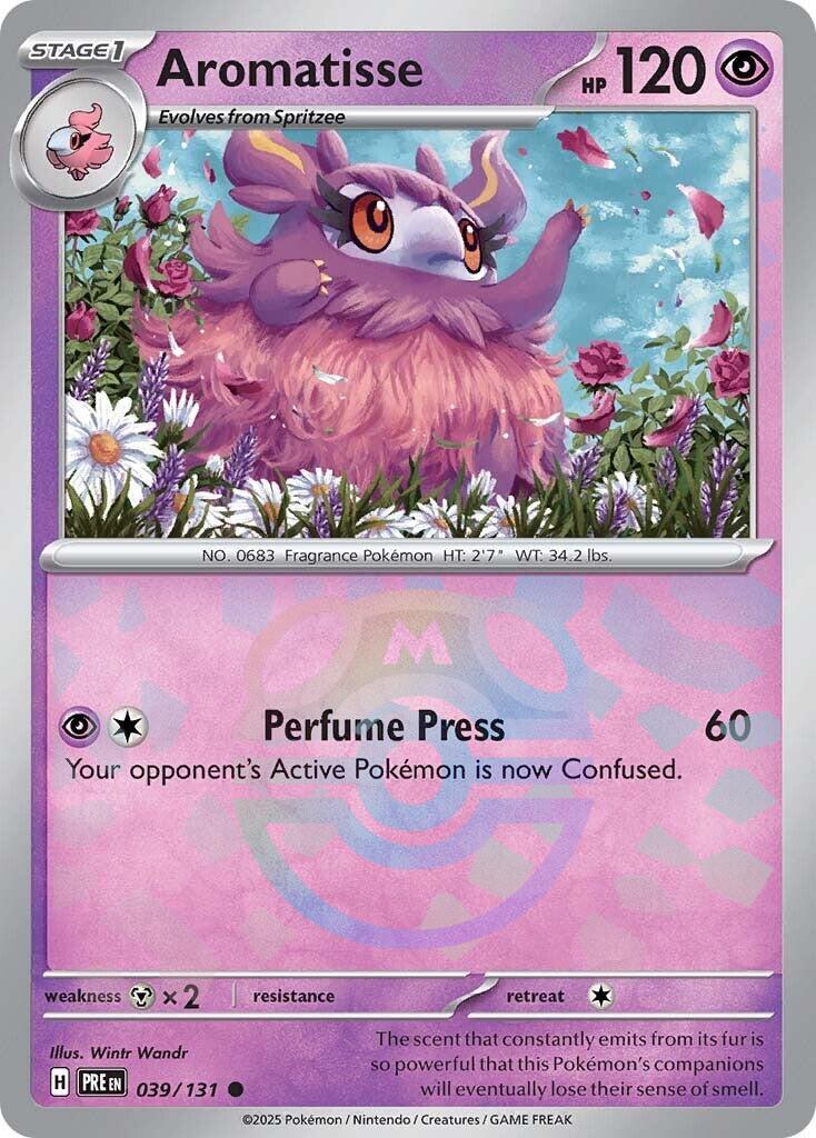 Aromatisse (039/131) (Master Ball Pattern) [Scarlet & Violet: Prismatic Evolutions] | Exor Games Summserside