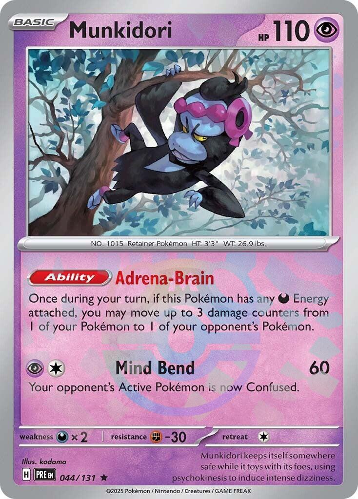 Munkidori (044/131) (Master Ball Pattern) [Scarlet & Violet: Prismatic Evolutions] | Exor Games Summserside