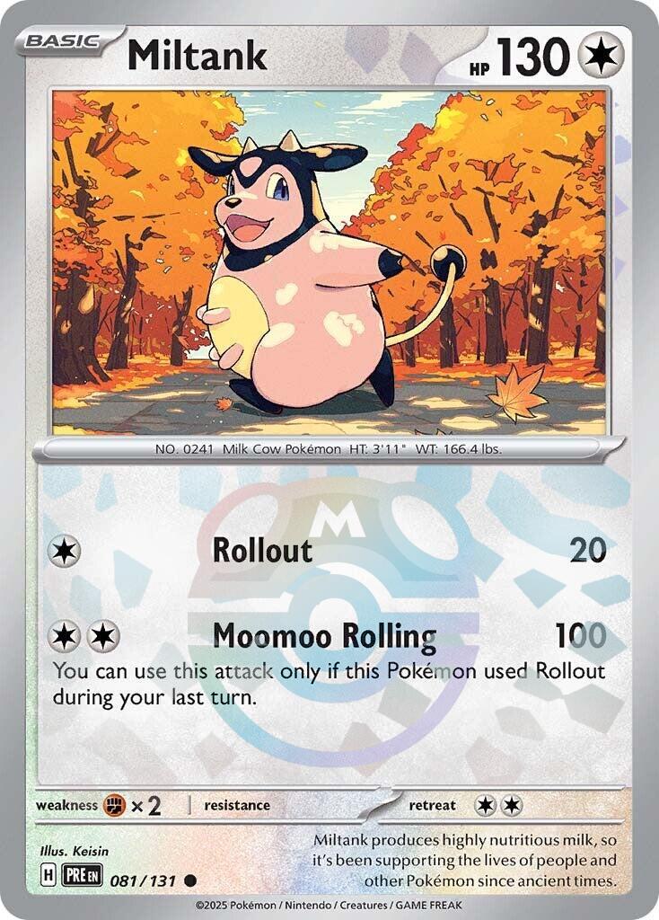 Miltank (081/131) (Master Ball Pattern) [Scarlet & Violet: Prismatic Evolutions] | Exor Games Summserside