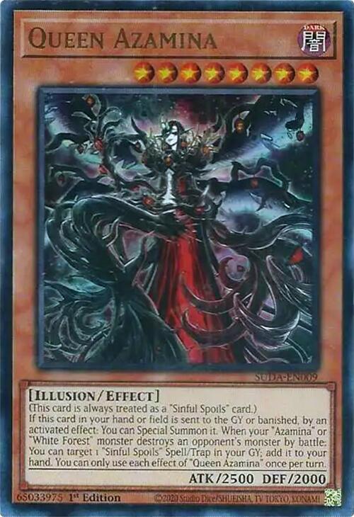 Queen Azamina [SUDA-EN009] Ultra Rare | Exor Games Summserside