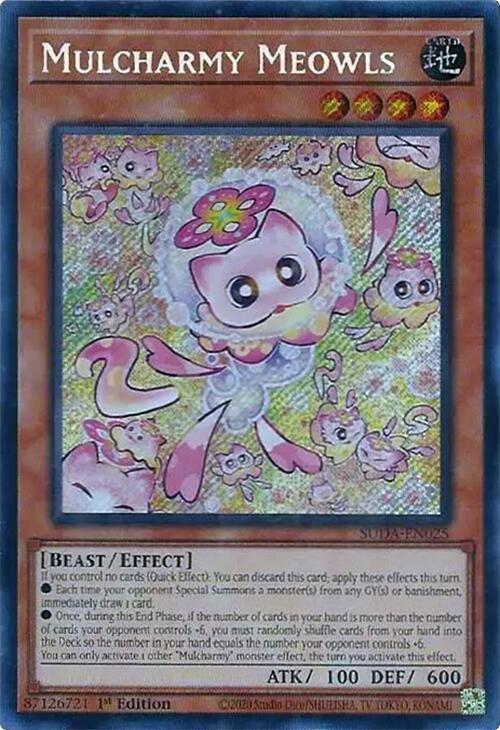 Mulcharmy Meowls [SUDA-EN025] Secret Rare | Exor Games Summserside