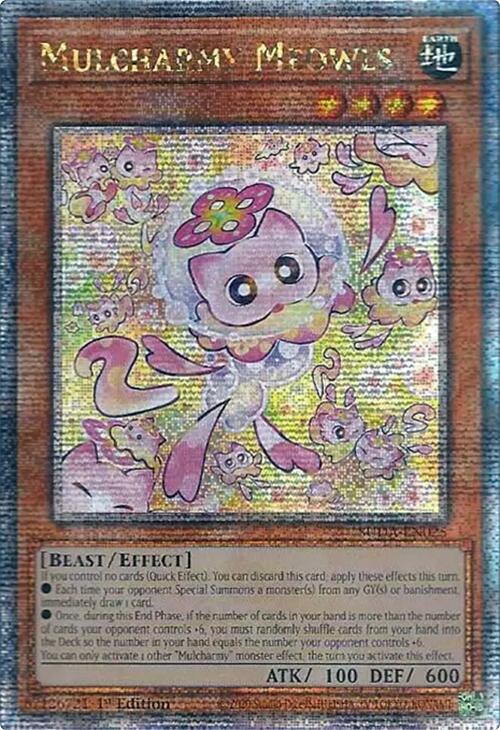 Mulcharmy Meowls (Quarter Century Secret Rare) [SUDA-EN025] Quarter Century Secret Rare | Exor Games Summserside