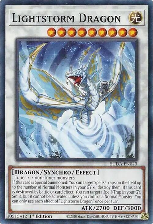 Lightstorm Dragon [SUDA-EN043] Common | Exor Games Summserside