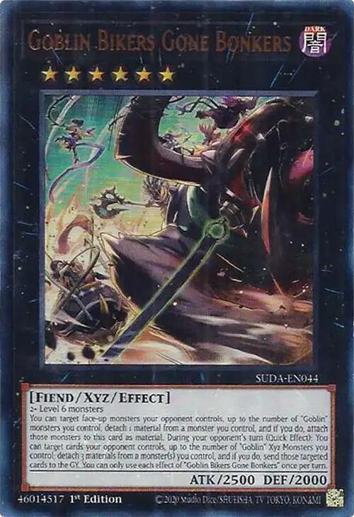 Goblin Bikers Gone Bonkers [SUDA-EN044] Ultra Rare | Exor Games Summserside