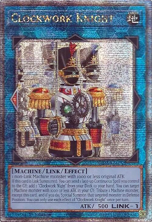 Clockwork Knight (Quarter Century Secret Rare) [SUDA-EN050] Quarter Century Secret Rare | Exor Games Summserside