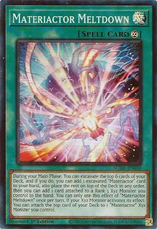 Materiactor Meltdown [SUDA-EN059] Super Rare | Exor Games Summserside