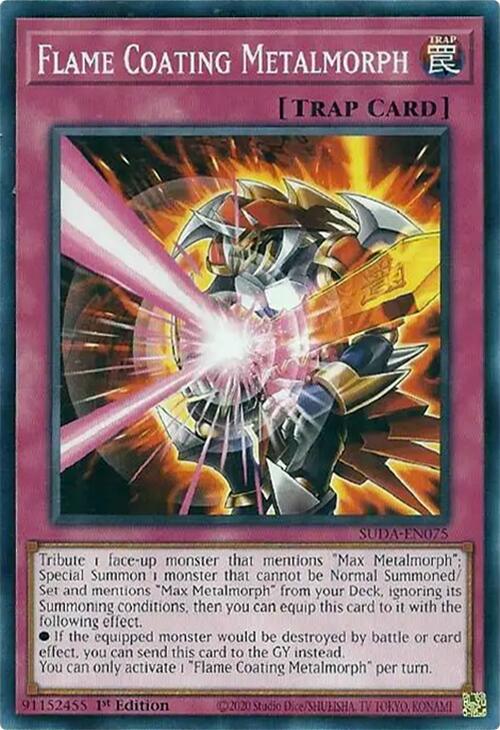 Flame Coating Metalmorph [SUDA-EN075] Common | Exor Games Summserside