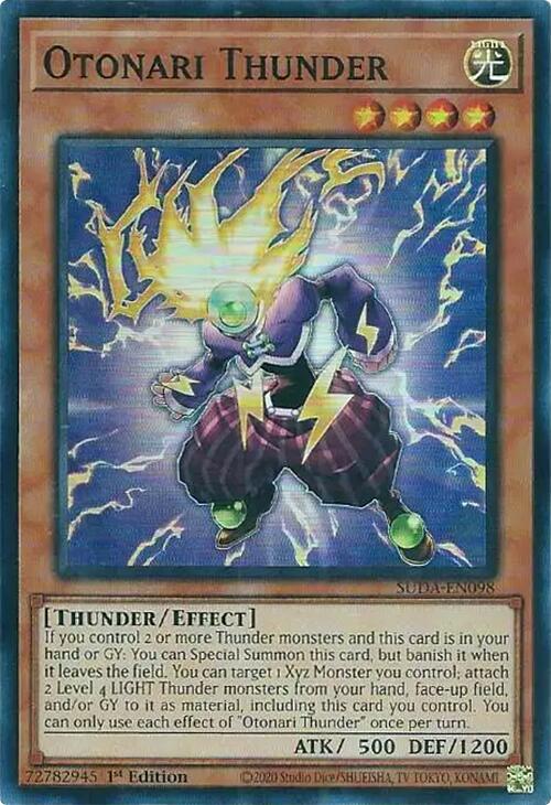 Otonari Thunder [SUDA-EN098] Super Rare | Exor Games Summserside