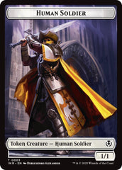 Human Soldier (0003) // Clue Double-Sided Token [Innistrad Remastered Tokens] | Exor Games Summserside