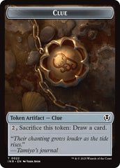 Blood // Clue Double-Sided Token [Innistrad Remastered Tokens] | Exor Games Summserside