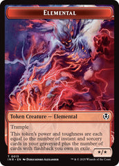 Elemental // Human (0014) Double-Sided Token [Innistrad Remastered Tokens] | Exor Games Summserside