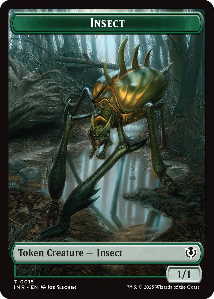 Insect // Spider Double-Sided Token [Innistrad Remastered Tokens] | Exor Games Summserside