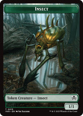 Insect // Spider Double-Sided Token [Innistrad Remastered Tokens] | Exor Games Summserside