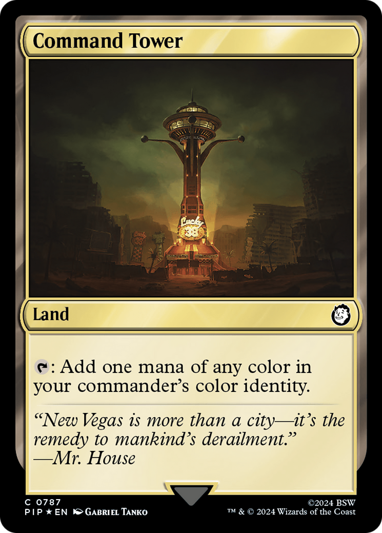 Command Tower (Surge Foil) [Fallout] | Exor Games Summserside