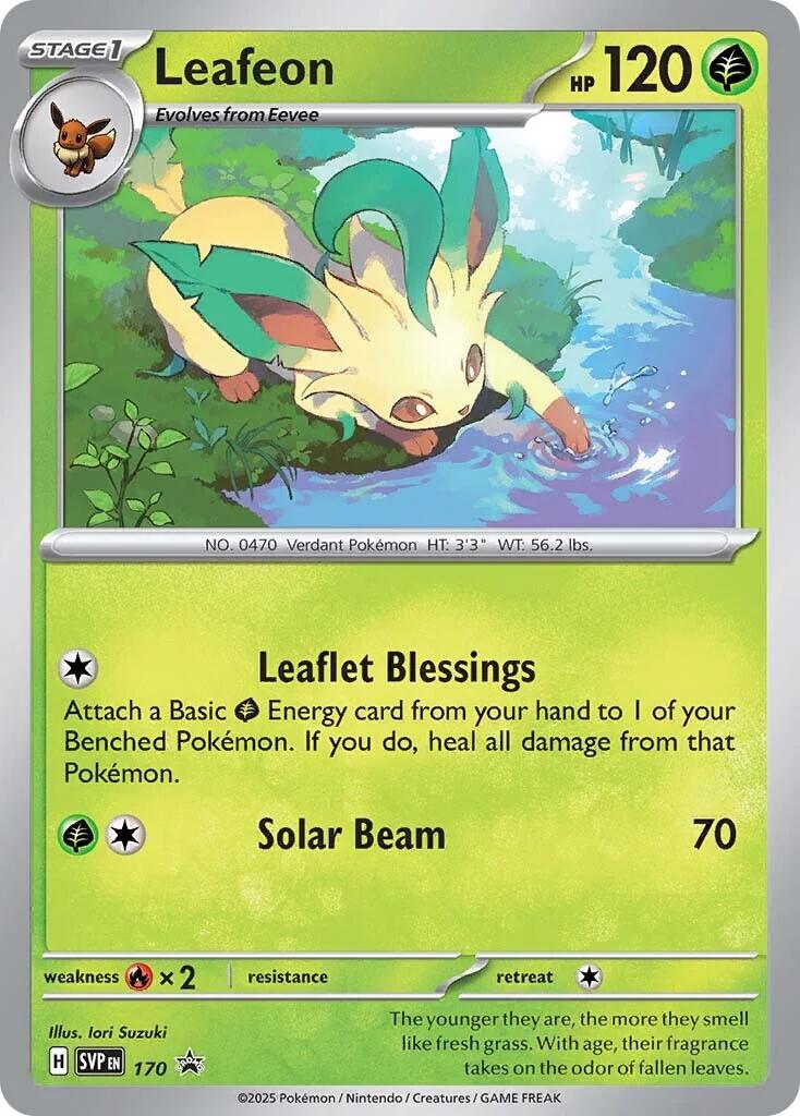 Leafeon (SVP170) [Scarlet & Violet: Black Star Promos] | Exor Games Summserside