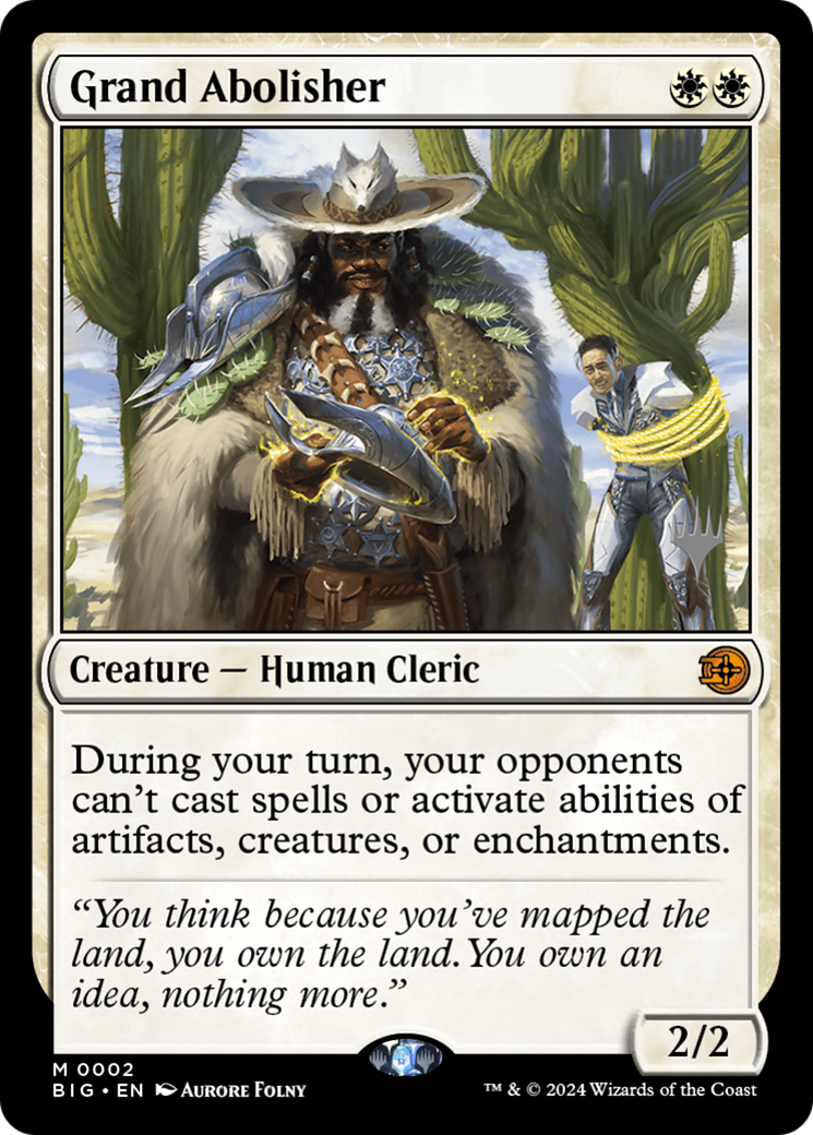 Grand Abolisher [Lorwyn Eclipsed Promos] | Exor Games Summserside