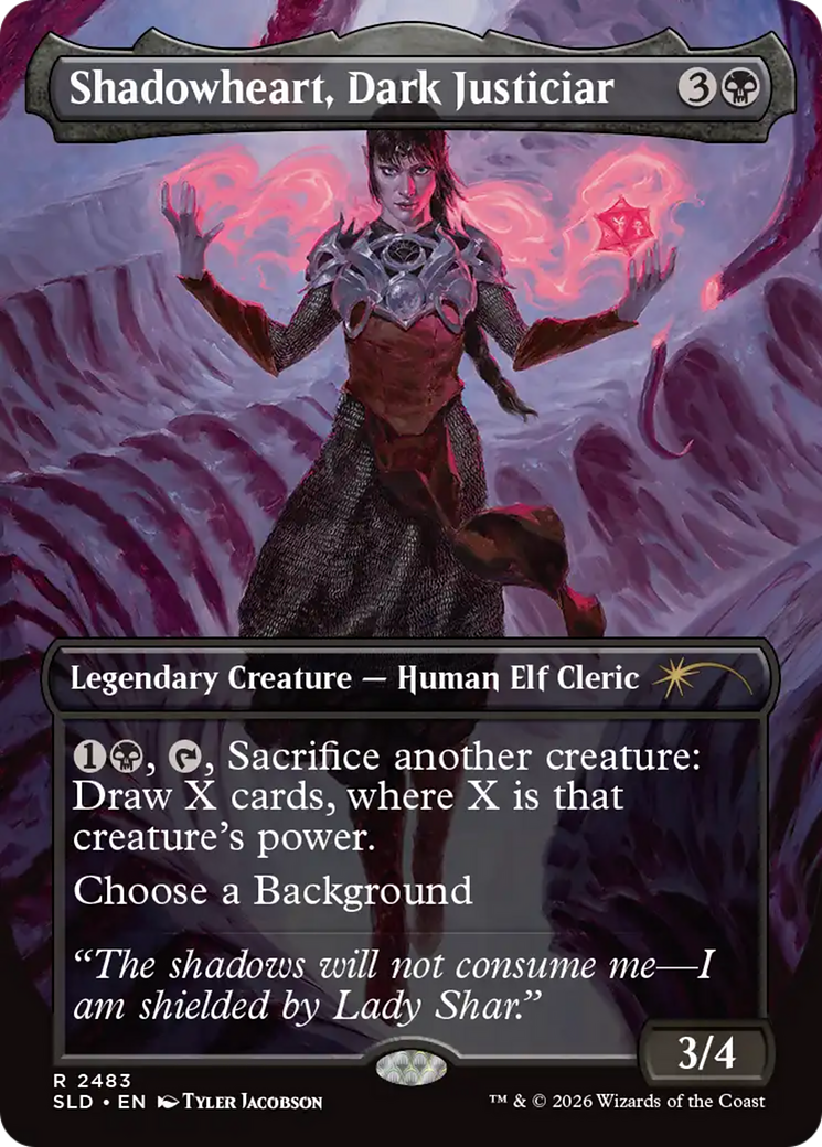 Shadowheart, Dark Justiciar [Secret Lair Drop Series] | Exor Games Summserside