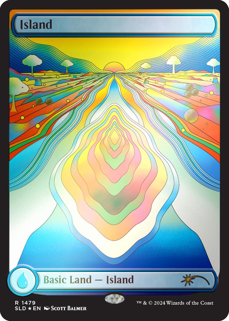 Island (1479) (Rainbow Foil) [Secret Lair Drop Series] | Exor Games Summserside