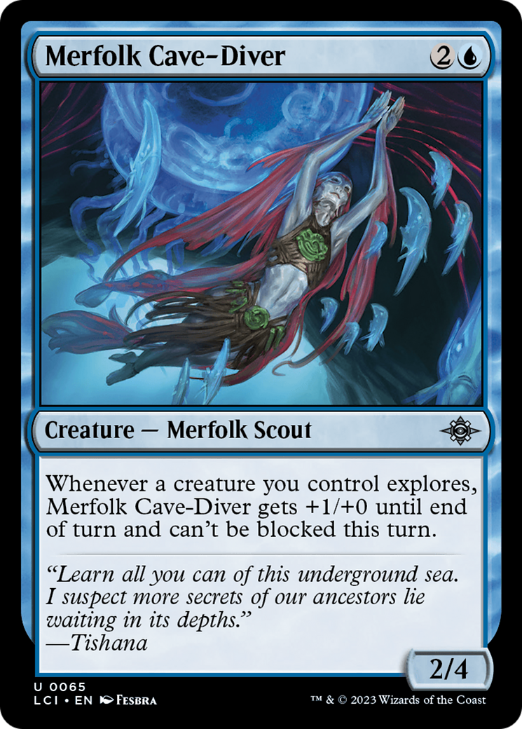 Merfolk Cave-Diver [The Lost Caverns of Ixalan] | Exor Games Summserside