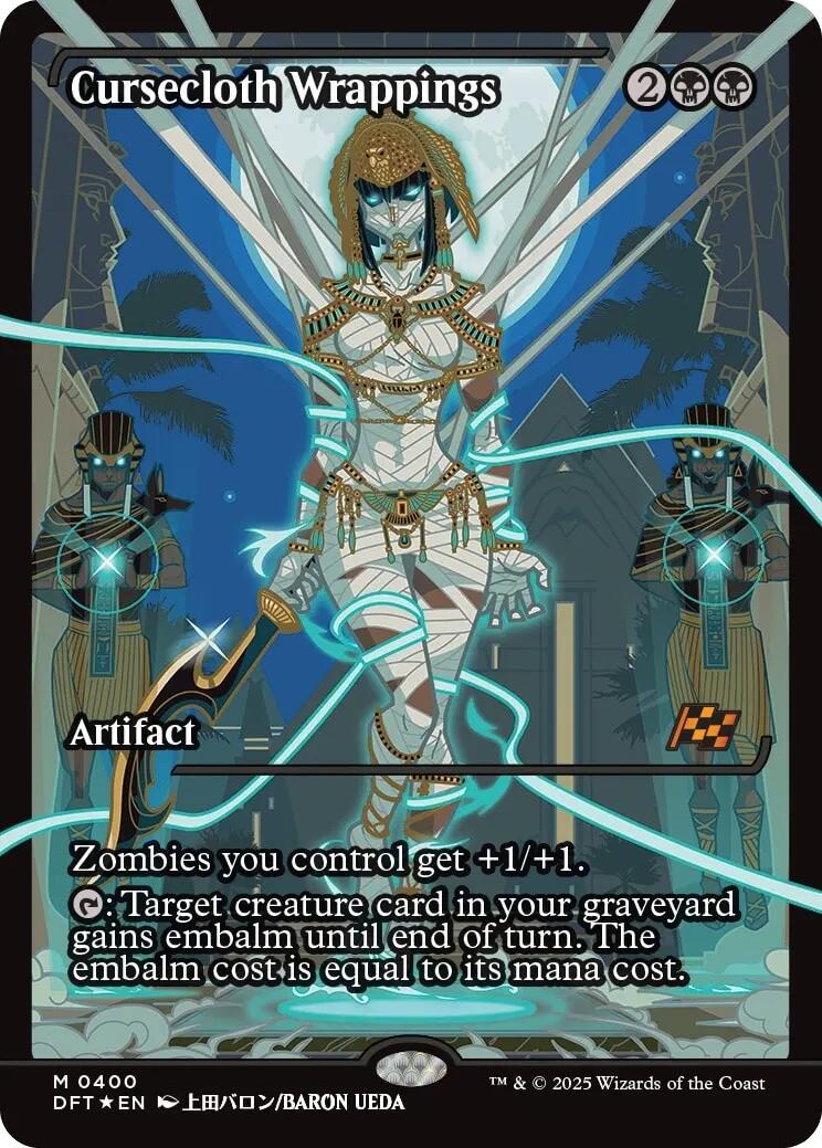 Cursecloth Wrappings (Showcase) (Japanese) [Aetherdrift] | Exor Games Summserside