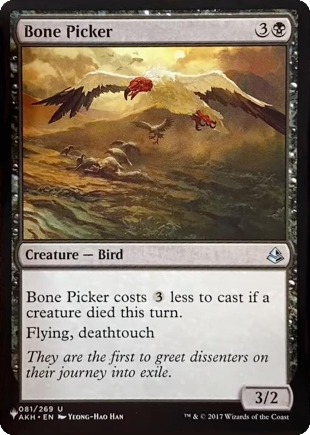 Bone Picker [The List] | Exor Games Summserside