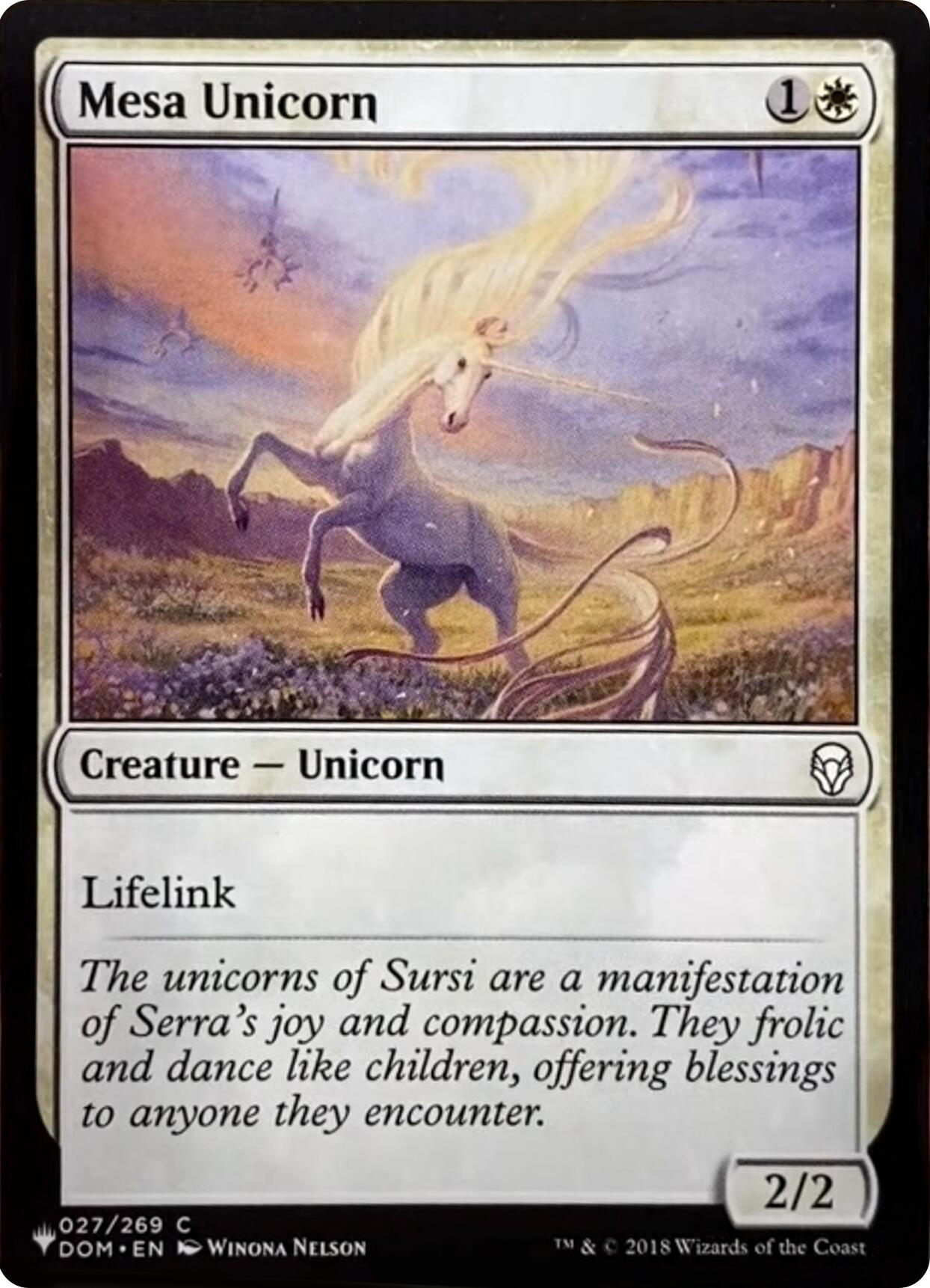 Mesa Unicorn [The List] | Exor Games Summserside