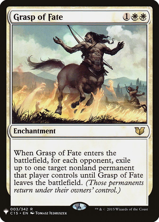 Grasp of Fate [The List] | Exor Games Summserside