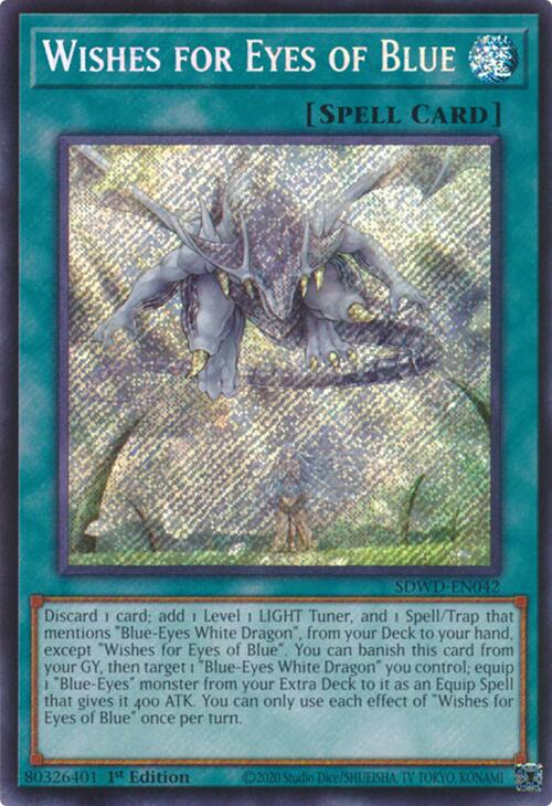 Wishes for Eyes of Blue (Secret Rare) [SDWD-EN042] Secret Rare | Exor Games Summserside