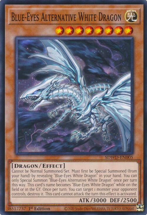 Blue-Eyes Alternative White Dragon [SDWD-EN005] Common | Exor Games Summserside