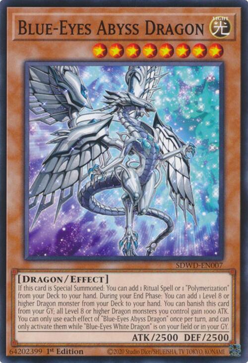 Blue-Eyes Abyss Dragon [SDWD-EN007] Common | Exor Games Summserside