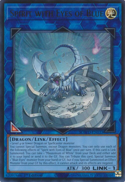 Spirit with Eyes of Blue [SDWD-EN033] Ultra Rare | Exor Games Summserside
