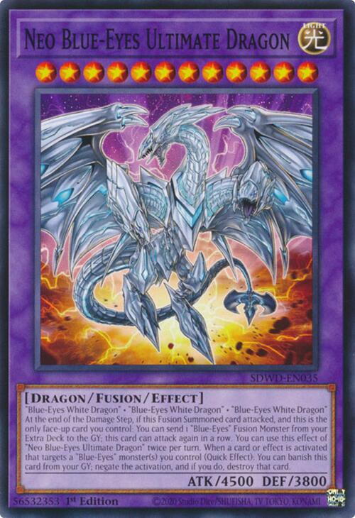 Neo Blue-Eyes Ultimate Dragon [SDWD-EN035] Common | Exor Games Summserside
