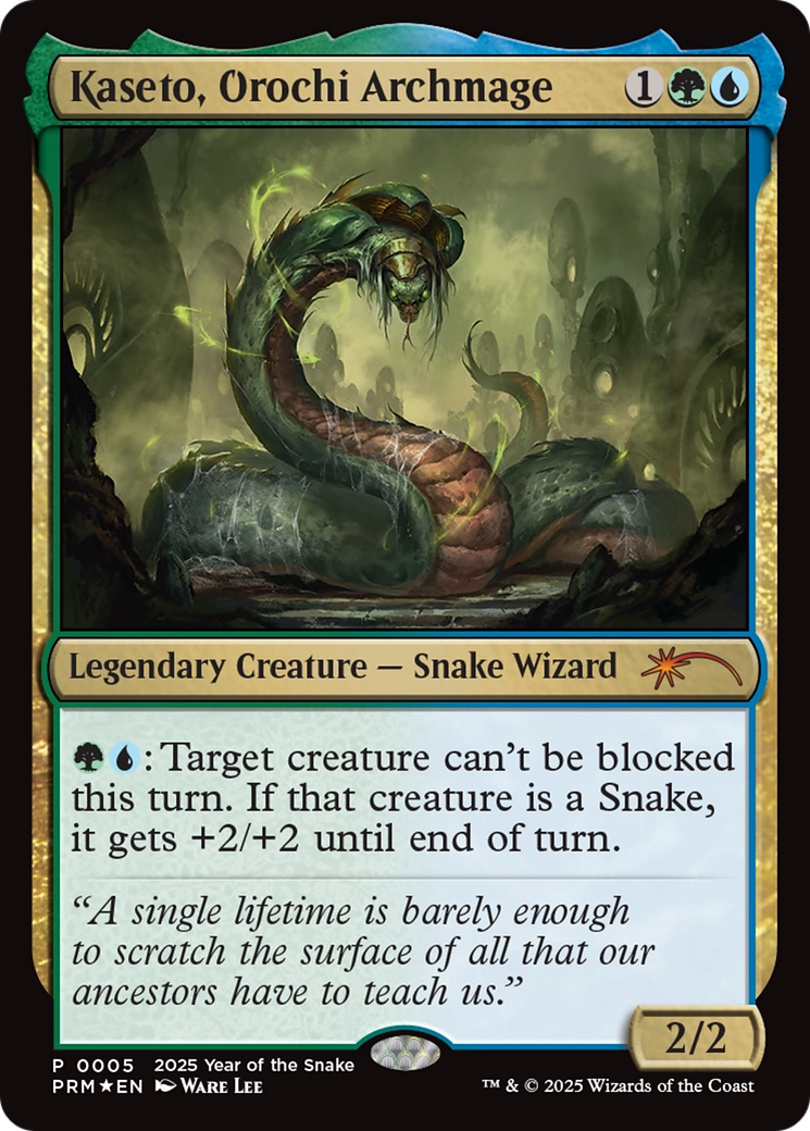 Kaseto, Orochi Archmage (Year of the Snake 2025) [Standard Showdown Promos] | Exor Games Summserside