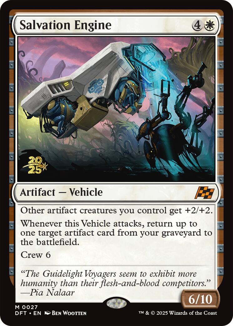 Salvation Engine [Aetherdrift Prerelease Promos] | Exor Games Summserside