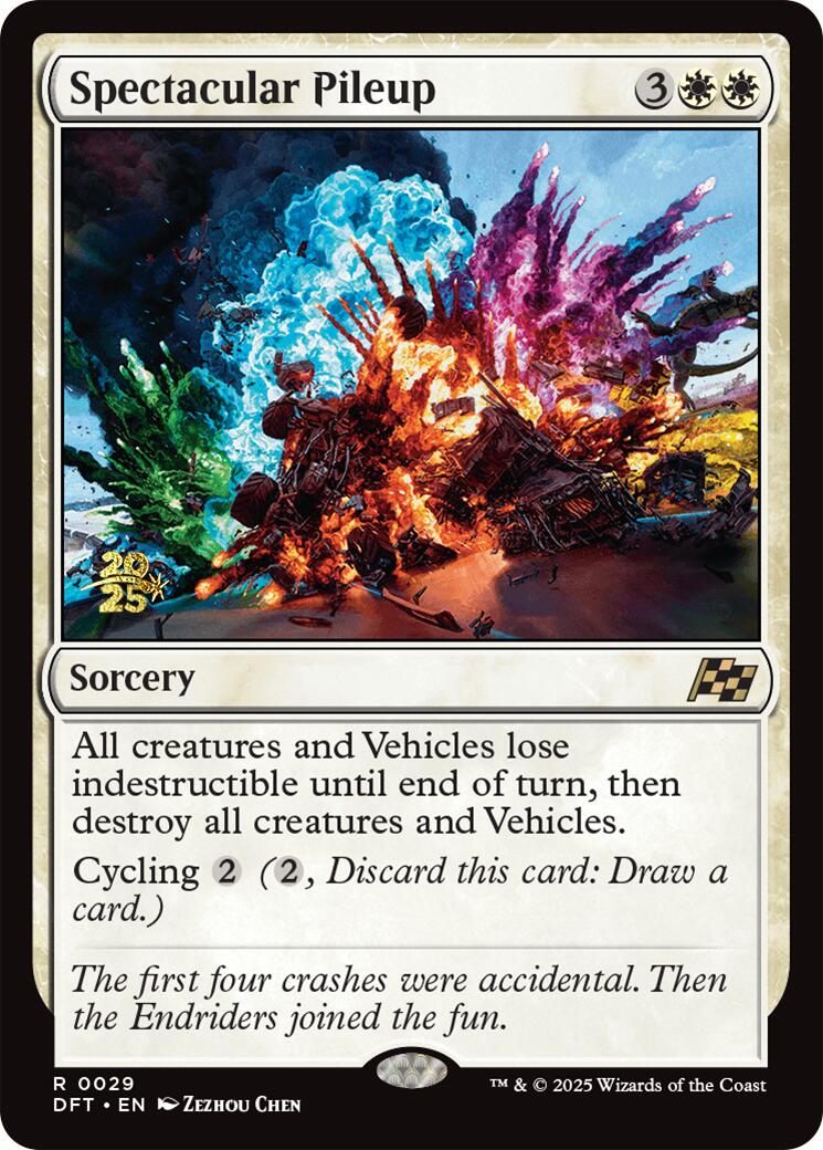 Spectacular Pileup [Aetherdrift Prerelease Promos] | Exor Games Summserside