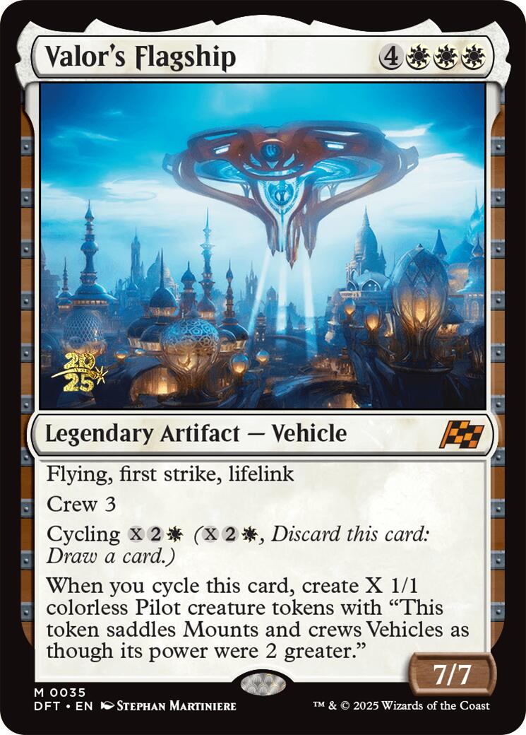 Valor's Flagship [Aetherdrift Prerelease Promos] | Exor Games Summserside