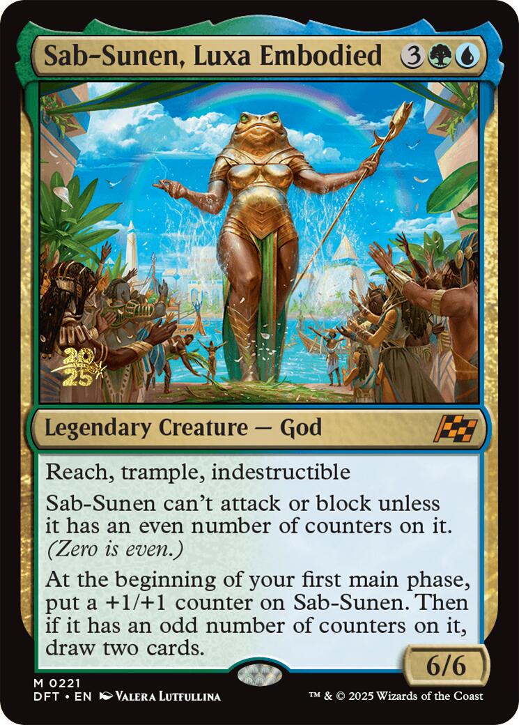 Sab-Sunen, Luxa Embodied [Aetherdrift Prerelease Promos] | Exor Games Summserside