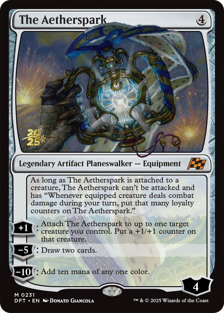 The Aetherspark [Aetherdrift Prerelease Promos] | Exor Games Summserside