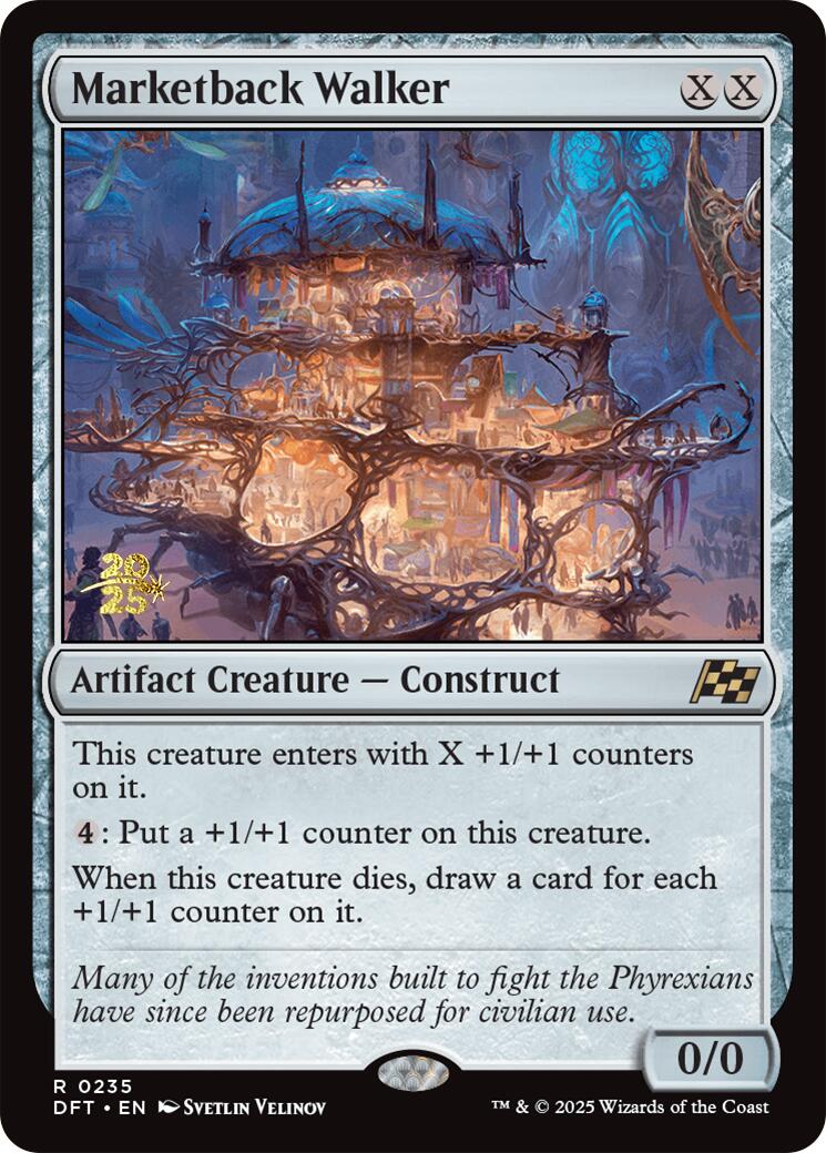 Marketback Walker [Aetherdrift Prerelease Promos] | Exor Games Summserside