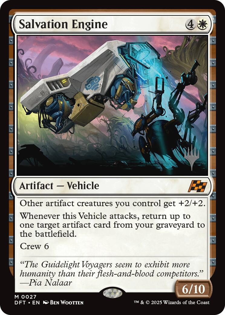 Salvation Engine (Promo Pack) [Aetherdrift Promos] | Exor Games Summserside